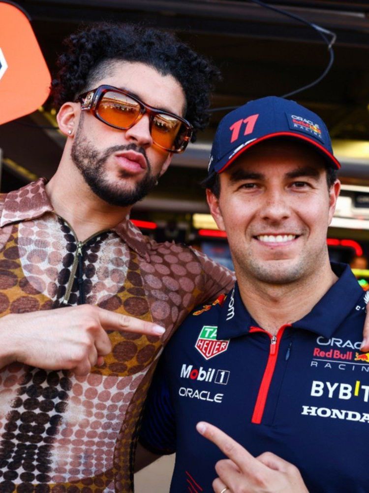 Bad Bunny y Checo Pérez están juntos en "Mónaco"