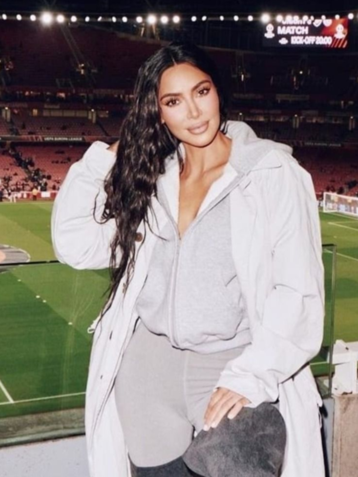 Kim Kardashian comparte los momentos más destacados de su viaje futbolero con su hijo Saint