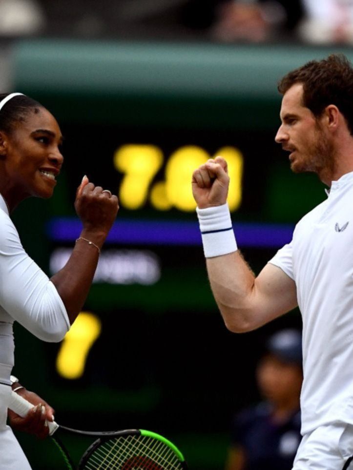 Esto dijo Serena Williams sobre su experiencia jugando dobles mixtos con Andy Murray