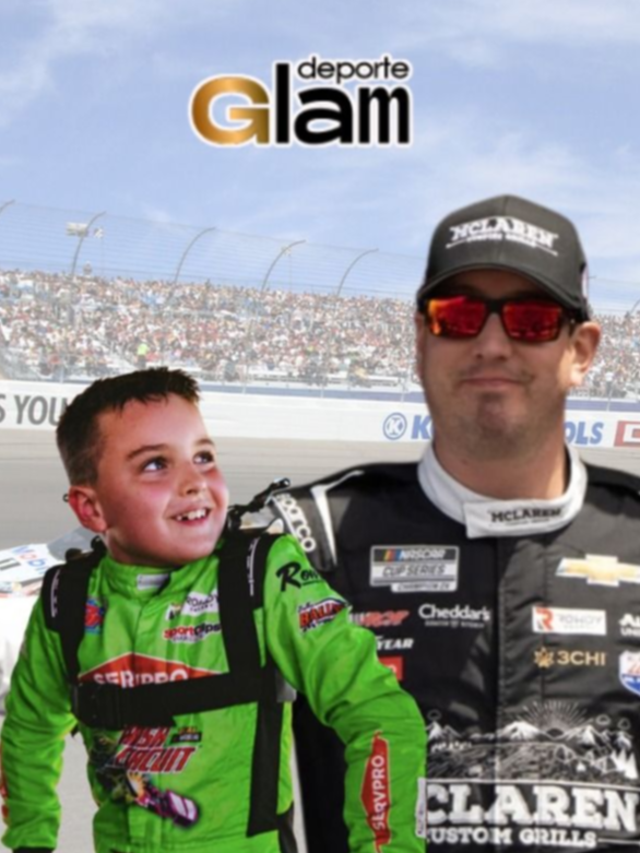 Con tan solo 8 años, el hijo de Kyle Busch participará en una carrera, qué dijo su madre