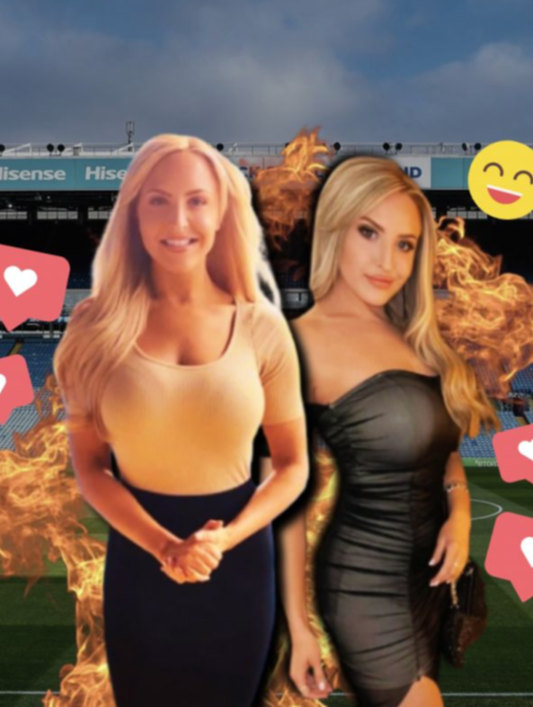 Emma Louise Jones, reportera oficial de un equipo de fútbol, prende fuego su Instagram con estas fotos