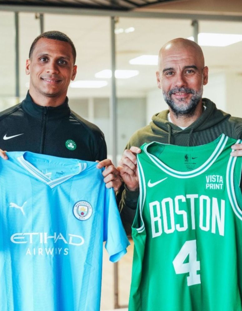 Bostons Celtics: Joe Mazzulla recibe a Pep Guardiola antes de las Finales de la NBA