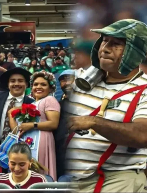 Los aficionados mexicanos fueron al debut de la Copa América con disfraces de "El Chavo del 8"