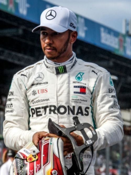 Mira cómo es el casco que usará Lewis Hamilton el Gran Premio de Japón
