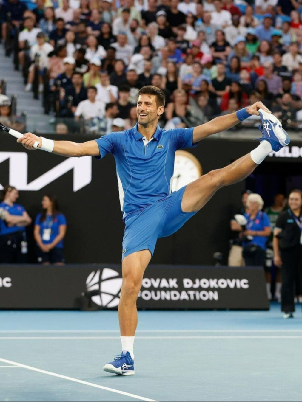 La entretenida antesala que protagonizó Novak Djokovic antes del Australian Open