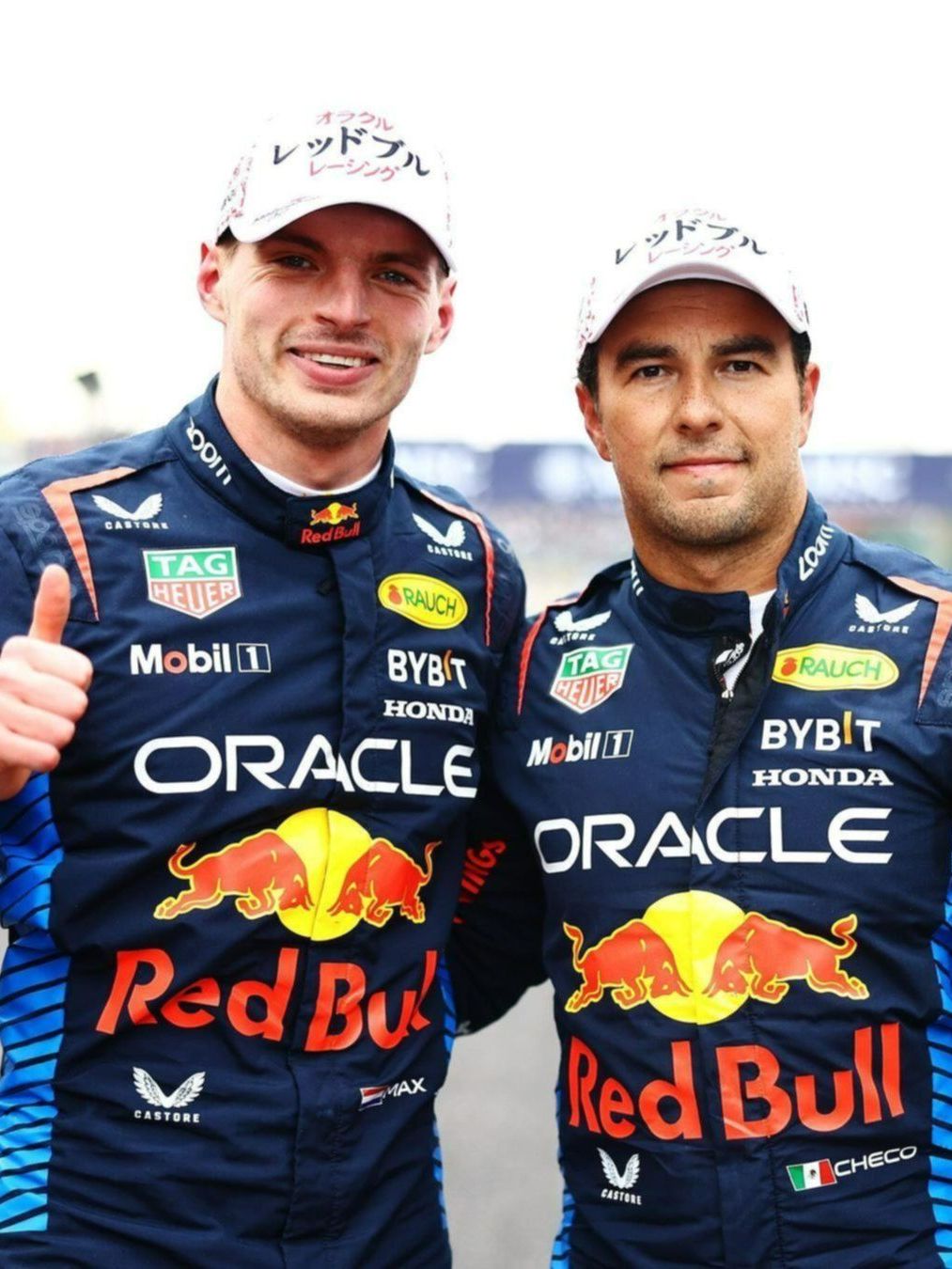 Checo Pérez renueva con Red Bull:  la reacción de Max Verstappen