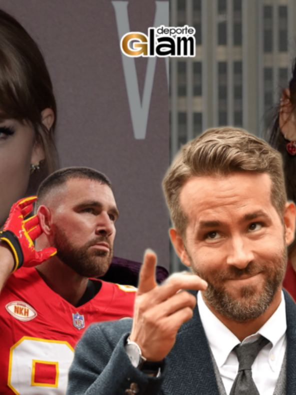 Ryan Reynolds trollea a Travis Kelce, Taylor Swift y su esposa de esta forma