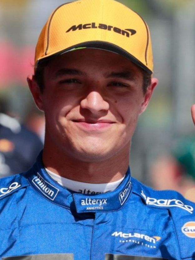 Lando Norris subastará el auto que se compró con su primer salario 