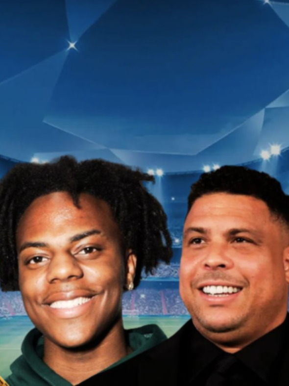 El streamer IShowSpeed conoce a la leyenda del fútbol Ronaldo Nazario