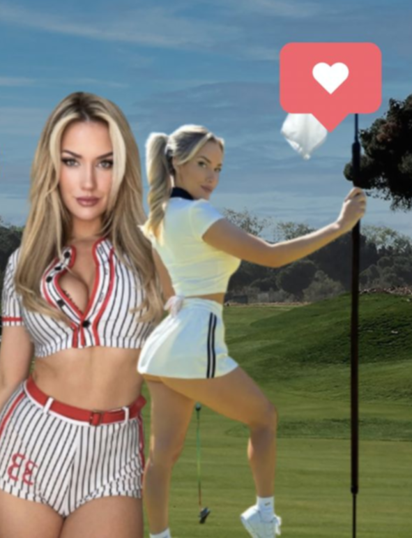 Paige Spiranac responde a las fuertes críticas de fanáticos sobre su hoyo en uno. ¿Es montaje?