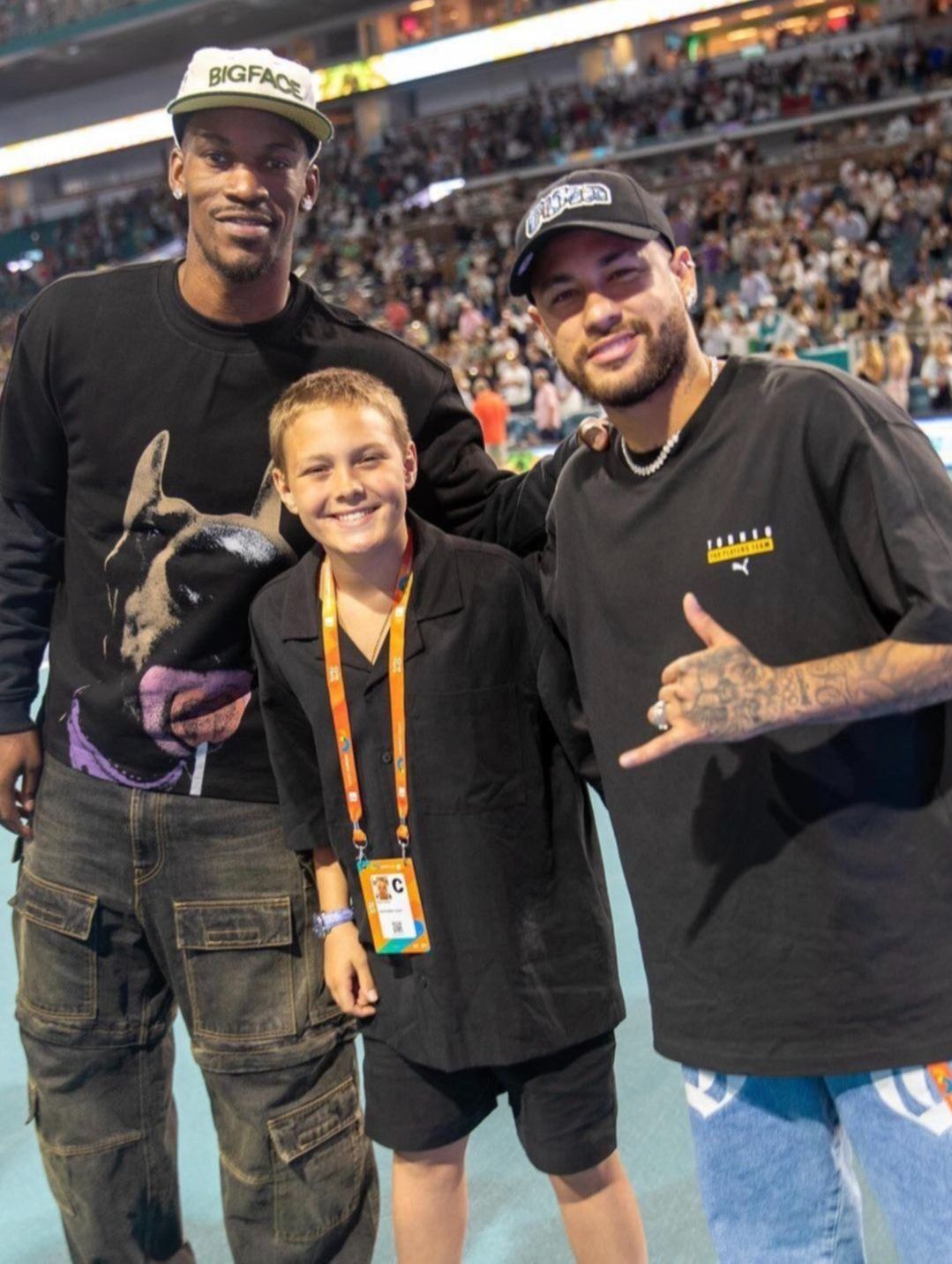 ¿Traición a Jimmy Butler? Así fue el saludo entre Neymar y los Warriors