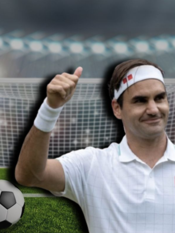 Esta es la leyenda del fútbol con la que Roger Federer intercambió camisetas