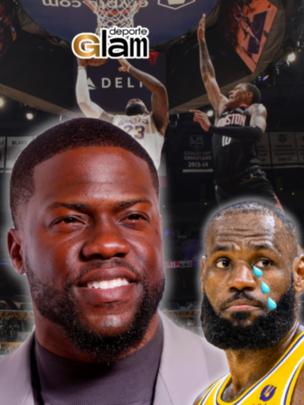 No podrás creer la burla que le hizo Kevin Hart a LeBron James