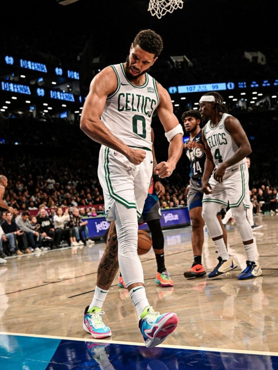 Jayson Tatum: 32 puntos y varios récords en la NBA