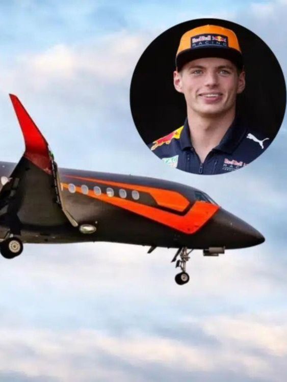 Max Verstappen y su costoso jet privado, ¿a quiénes lleva en él?