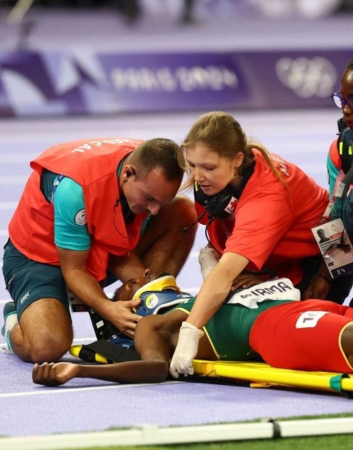 El dramático accidente de Lamecha Girma en París 2024