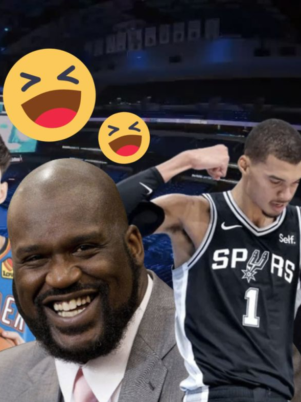 ¿Shaquille O'Neal se burla de Victor Wembanyama y Chet Holmgren? Enterate aquí