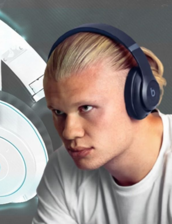 Erling Haaland y LeBron James se unen en la nueva campaña de Beats