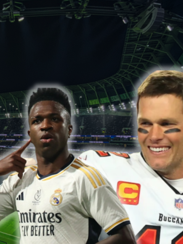 Así fue la respuesta de Tom Brady al increíble gol de Vinicius Jr.