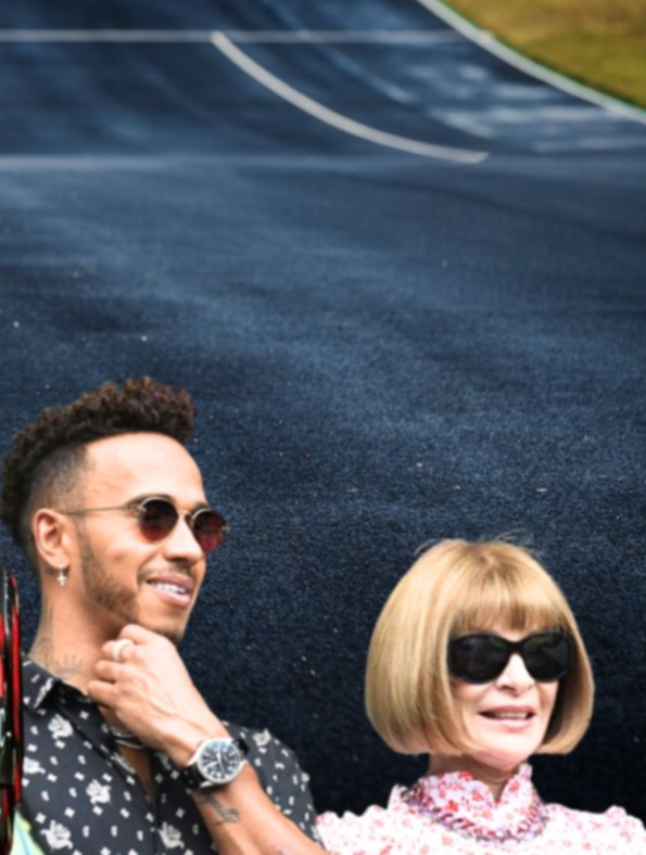 ¿Quién es Anna Wintour y qué relación tiene con Lewis Hamilton? 