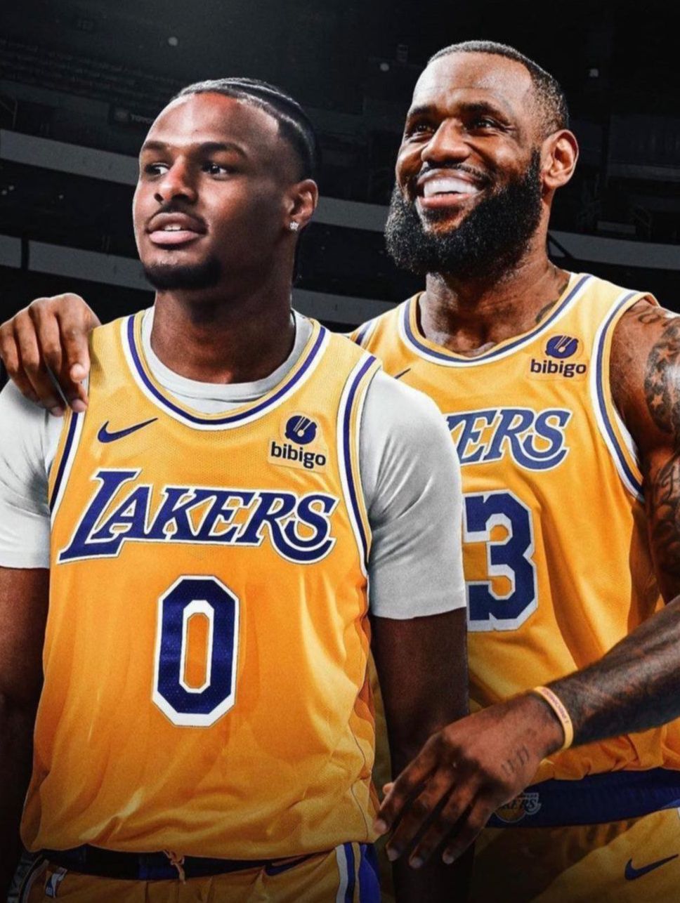 ¡Histórico! LeBron James y su hijo jugarán juntos en los Lakers