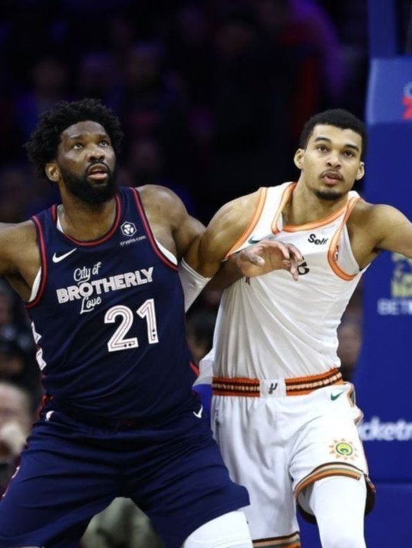 La reacción de Joel Embiid al conocer a Wembanyama