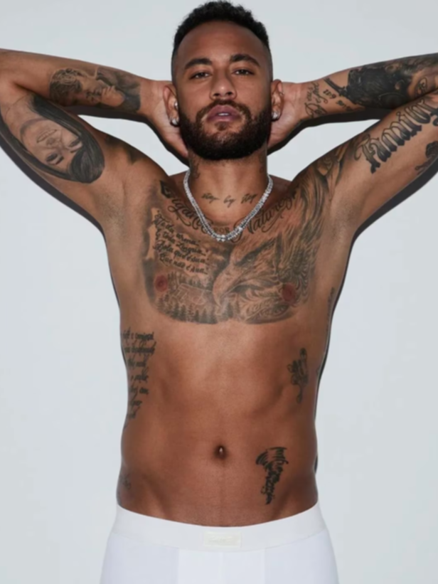 Una sesión de fotos y un día como modelo: el lado B de Neymar