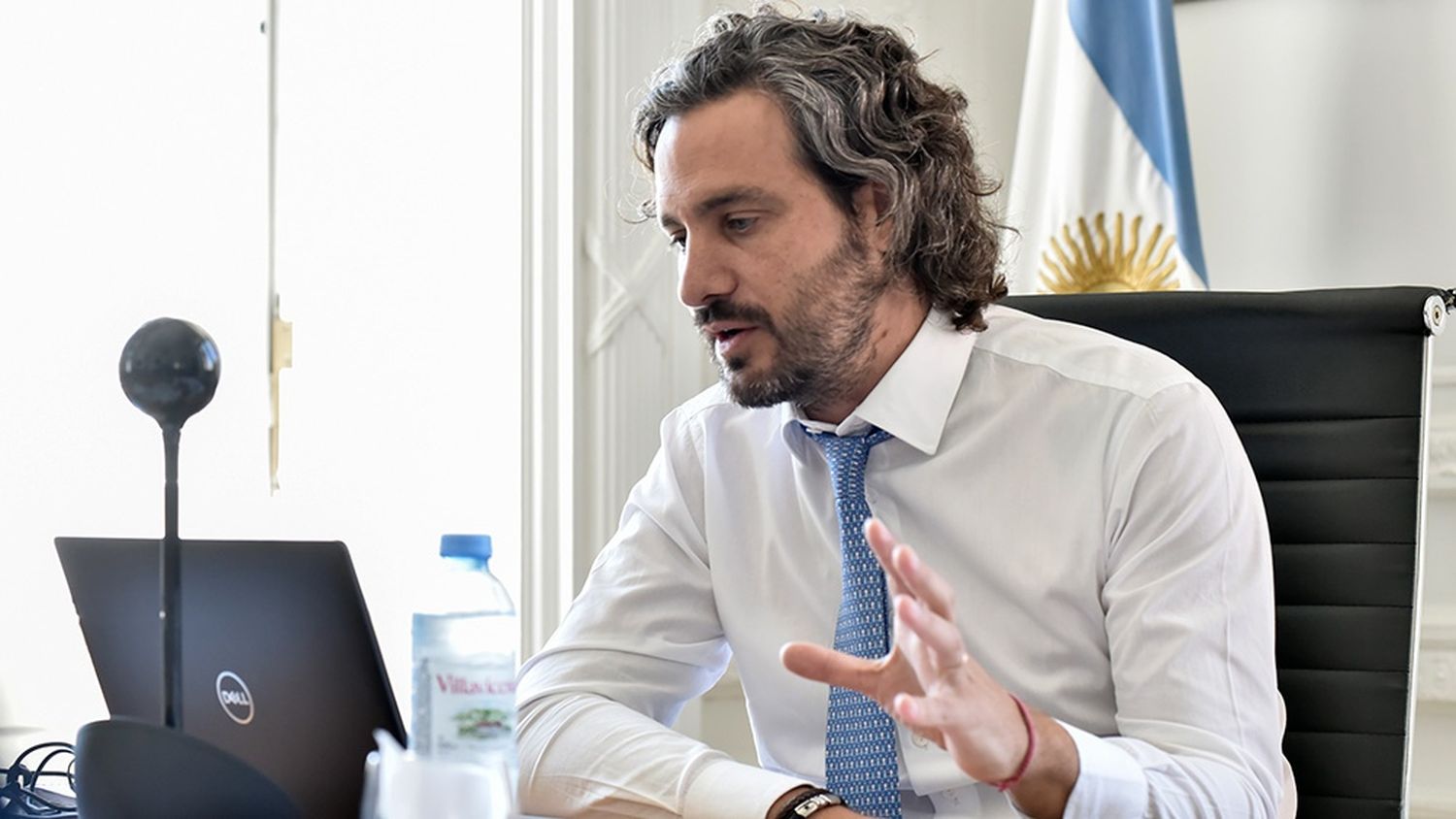 Cafiero: "La variante Delta indefectiblemente llegará al país y buscamos retrasar esa llegada"