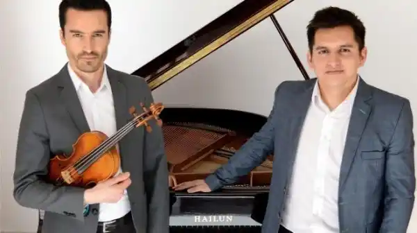 Concierto de violín y piano de Jonatan Vera y Marco Fattorello