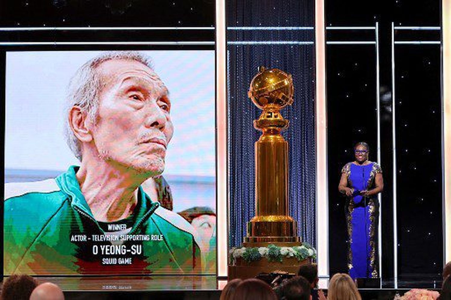Este año la ceremonia de los Globos de Oro fue sin público ni nominados. Foto AFP