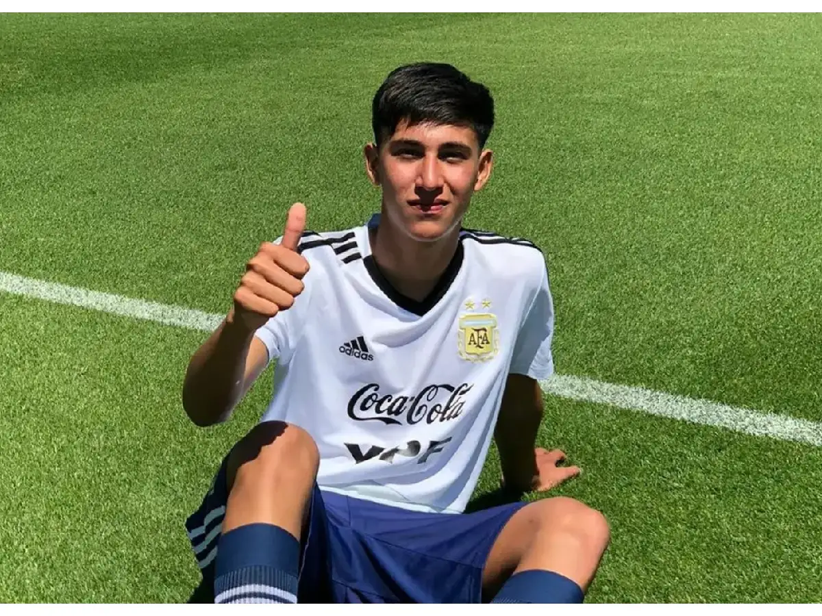 Facundo González a la Sub 17