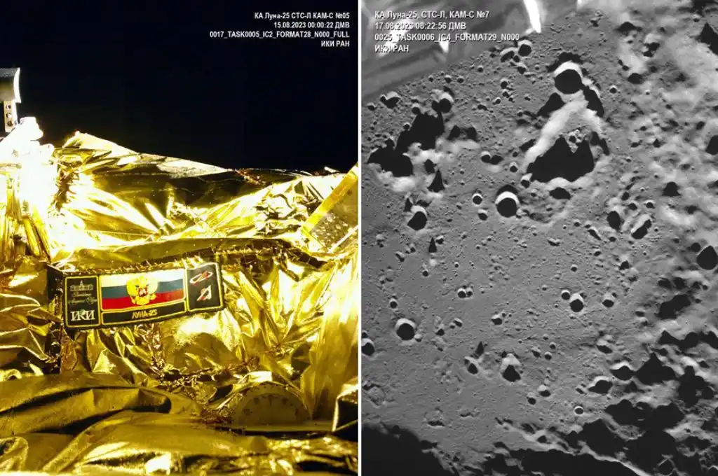 Fracasó la primera misión lunar de Rusia en 47 años.