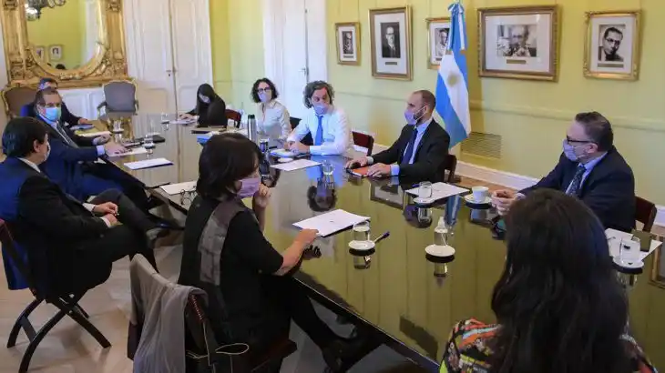 Nueva reunión del gabinete económico en Casa Rosada