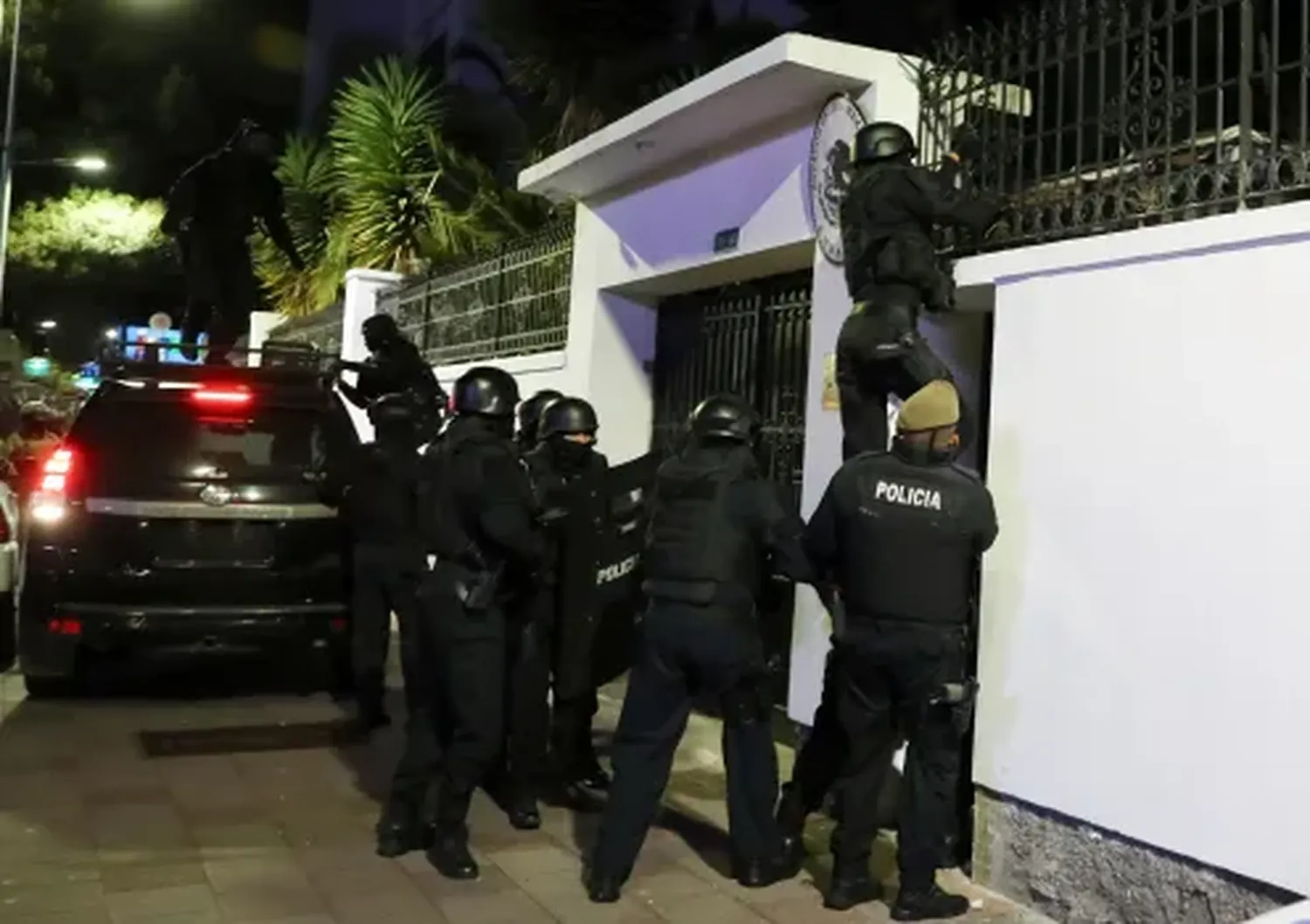 Ecuador-Mexico embassy Raid