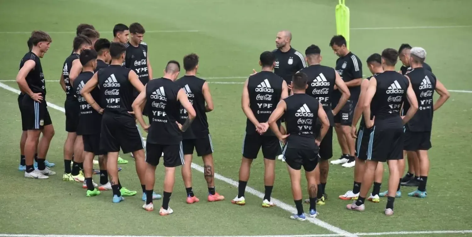 El Sub 20 de Mascherano se pone a punto para el Sudamericano