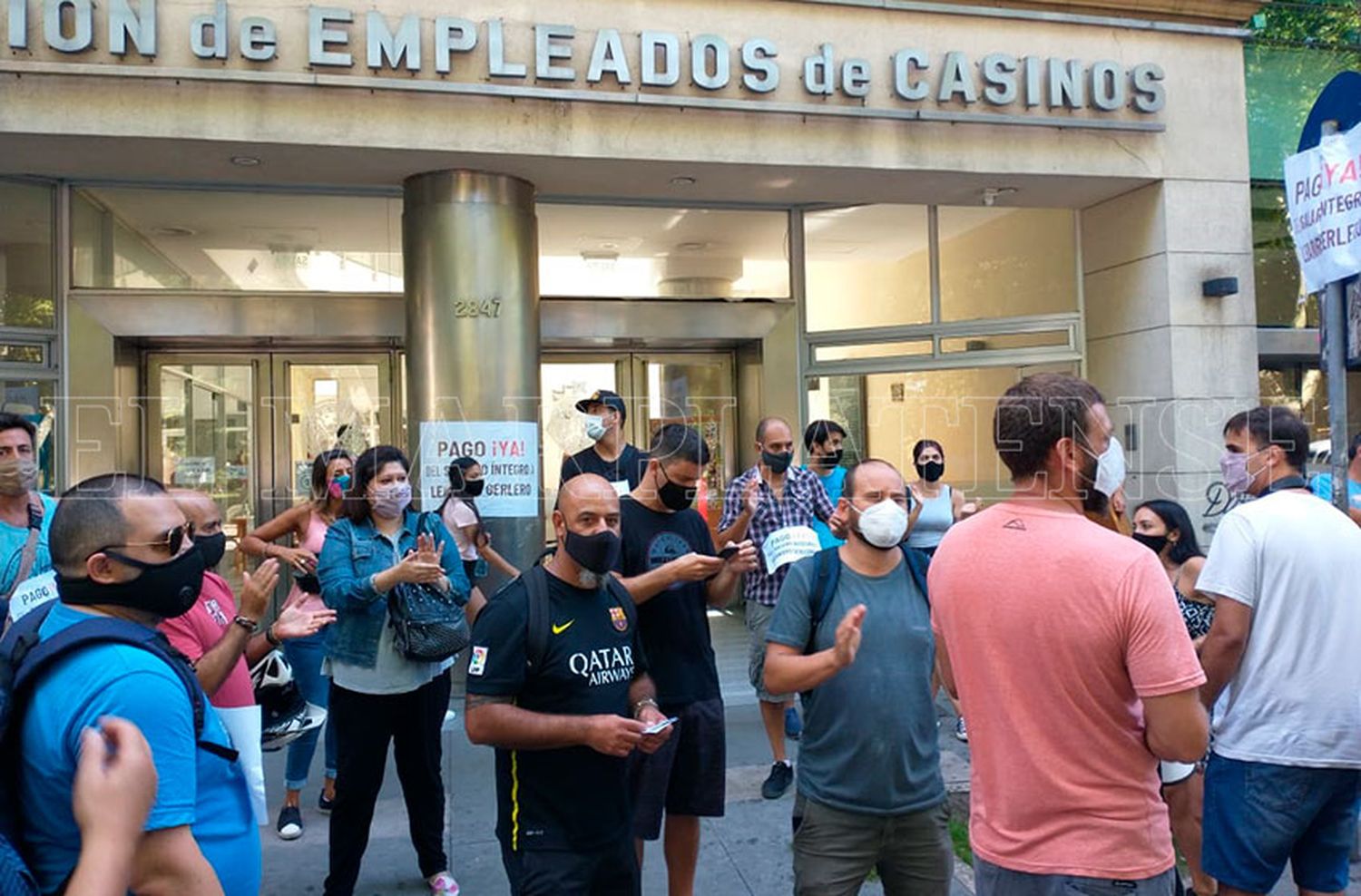Trabajador del Casino denuncia que "hace diez meses no percibe haberes" por haber hecho un amparo judicial