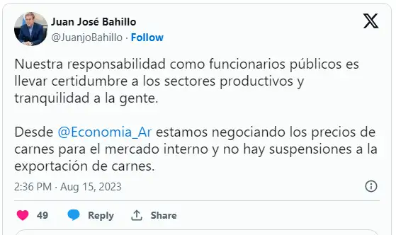 Bahillo Twitter
