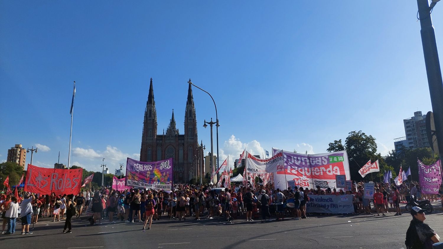 La Plata: Así se vivió el #8M en la capital de la Provincia