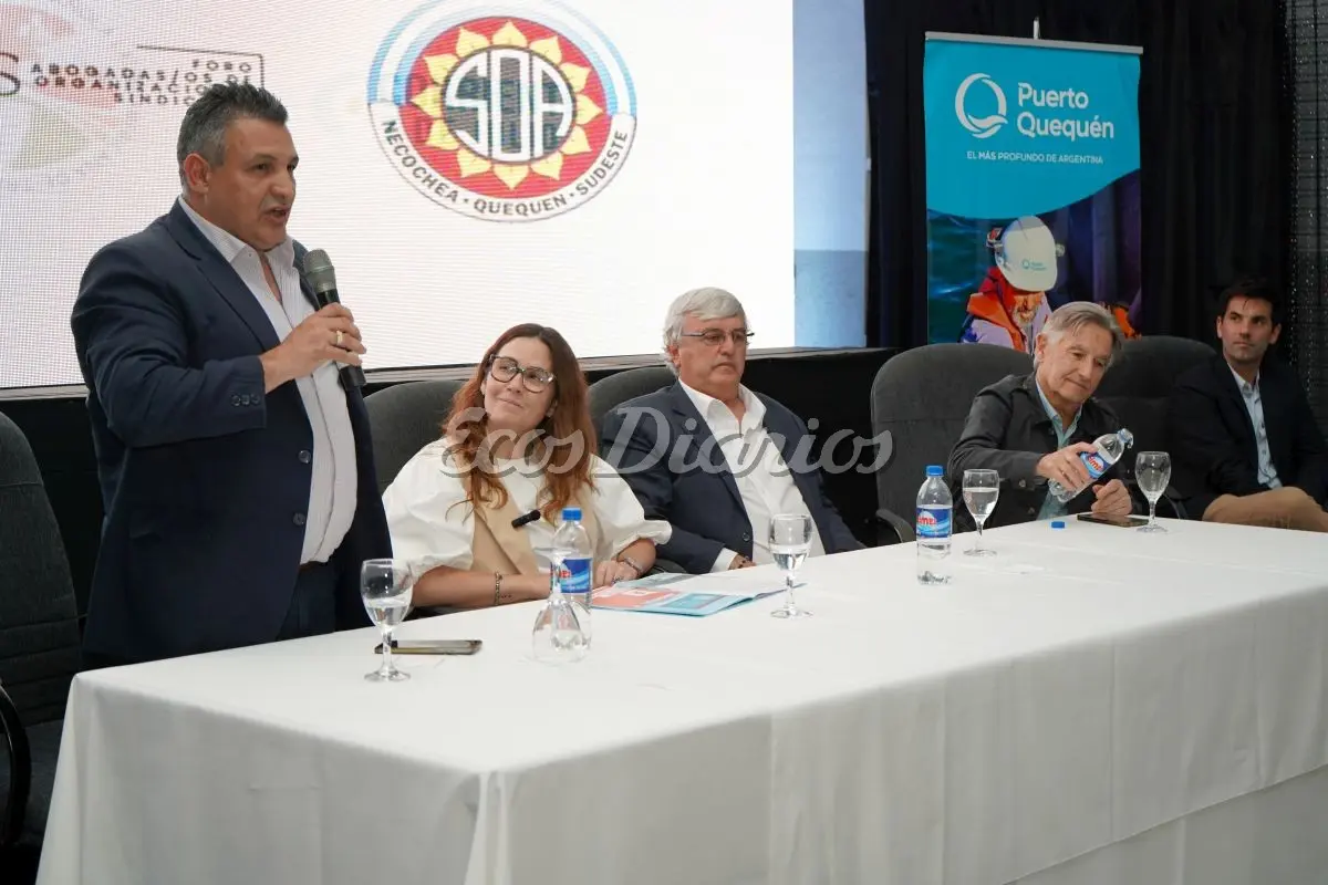 Apertura del congreso en Quequén