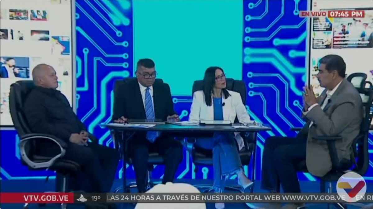 Maduro señala tener pruebas sobre autores del complot contra Venezuela y responsabiliza a María Corina de las sanciones