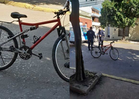 Accidente de tránsito: un auto embistió a una ciclista y se dio a la fuga