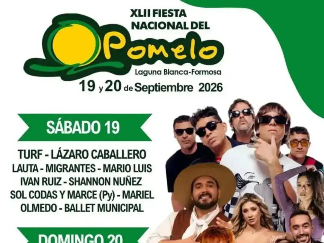 Se presentó la XLII Fiesta Nacional del Pomelo en Laguna Blanca