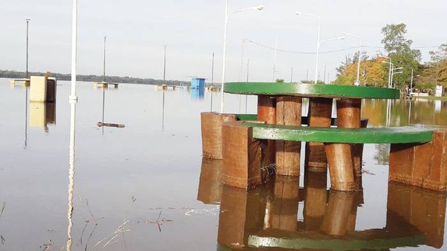 La altura del río Uruguay  no sería preocupante