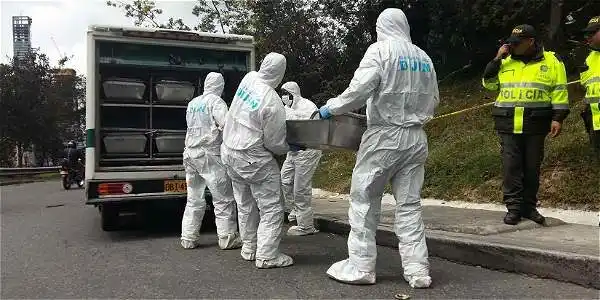 ¡MACABRO! Descubren cadáveres embolsados en Bello, Antioquia