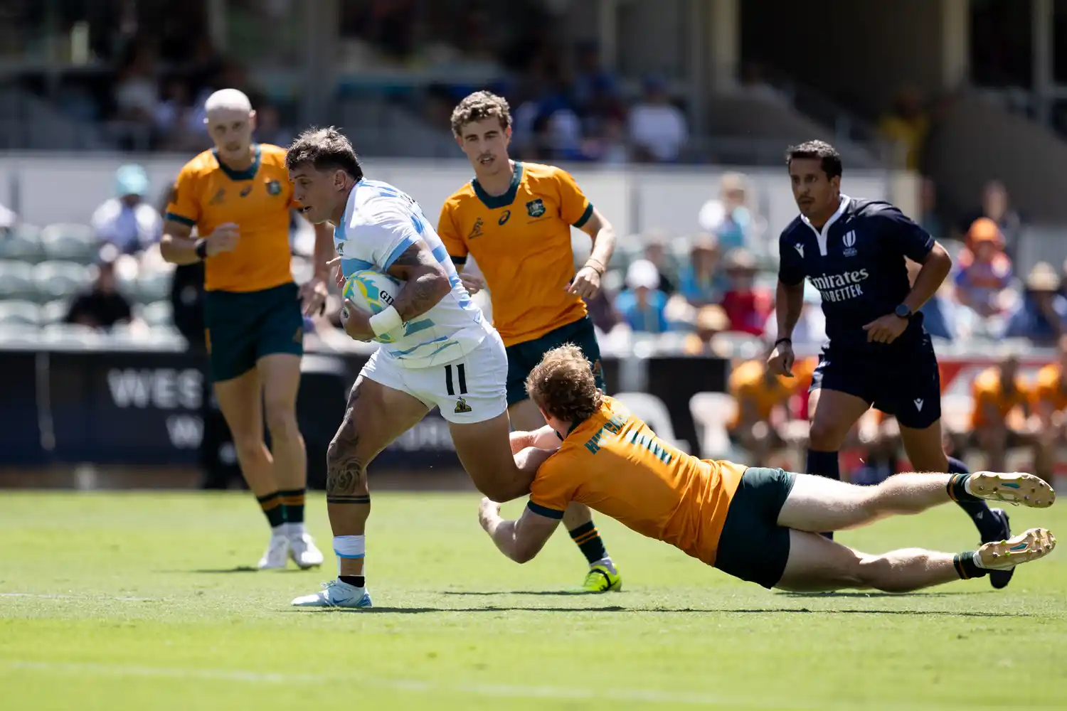 Triunfazo de Los Pumas 7's ante Australia en Perth