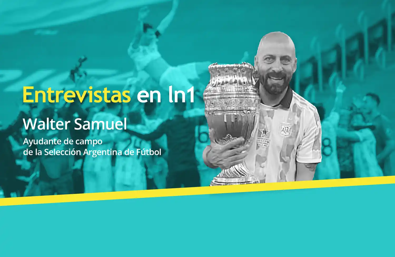 Walter Samuel: "En este contexto, creo que una alegría para la gente venía bien"