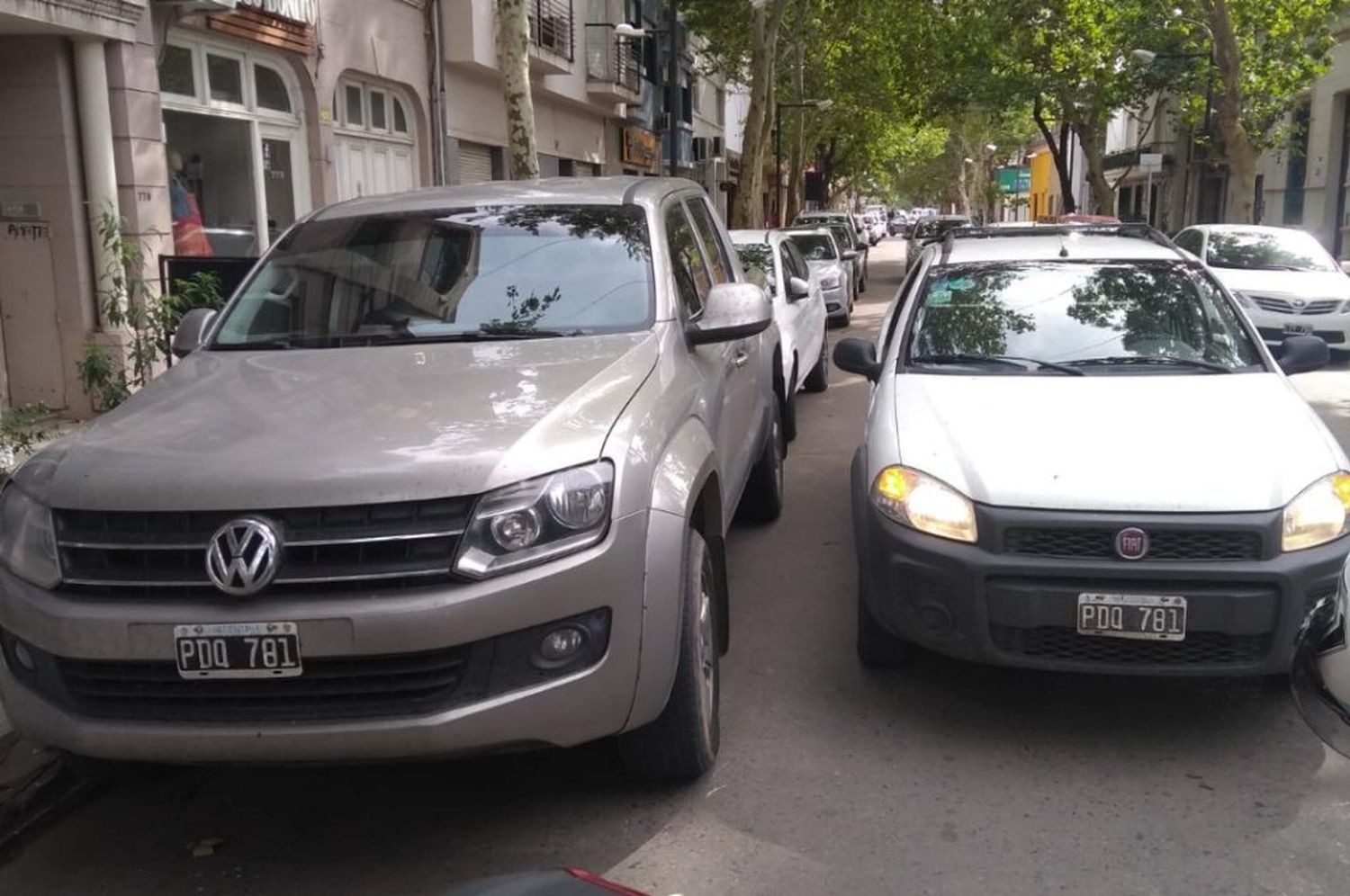 Insólito: “Clonaron” una patente y fue descubierto por una app de estacionamiento