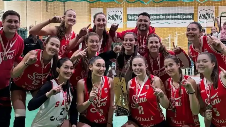 San Isidro, campeón provincial sub 18 de Vóley