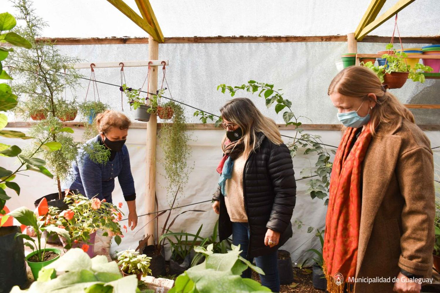 Microcréditos: la Intendente visito el Vivero "Estelita"