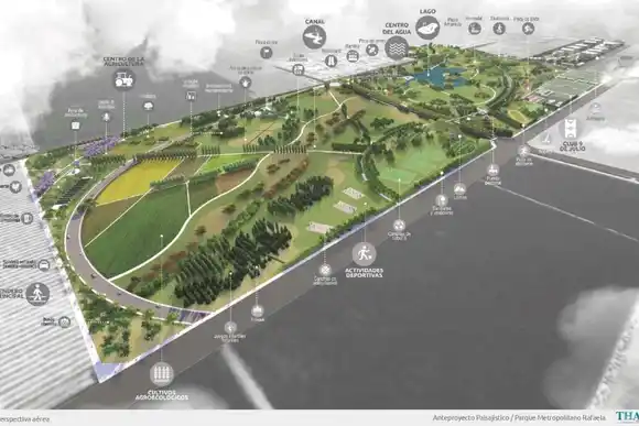 Desde Colombia, interesados por el proyecto del Parque Metropolitano Regional de Rafaela
